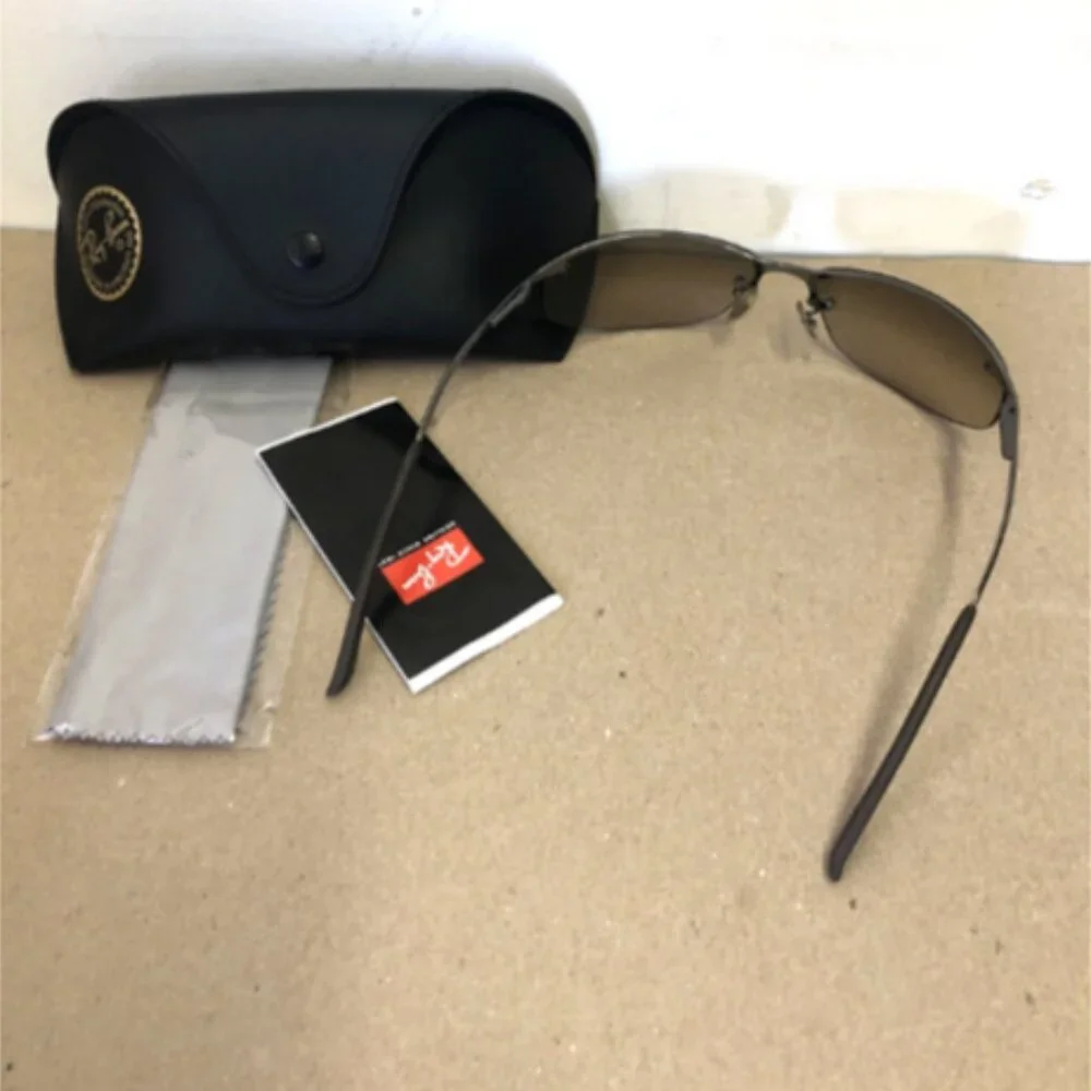 Ray Ban Top Bar Oval Wrap Sunglasses Made Italy Unisex
